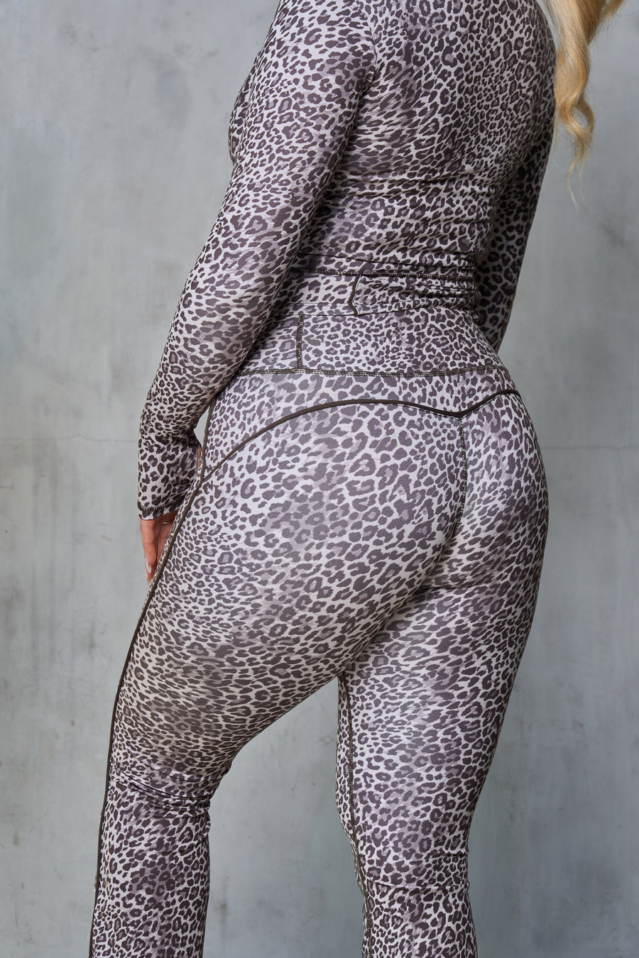 Arie Active Stripe Flare Pant