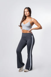 Side Striped Flare Pants