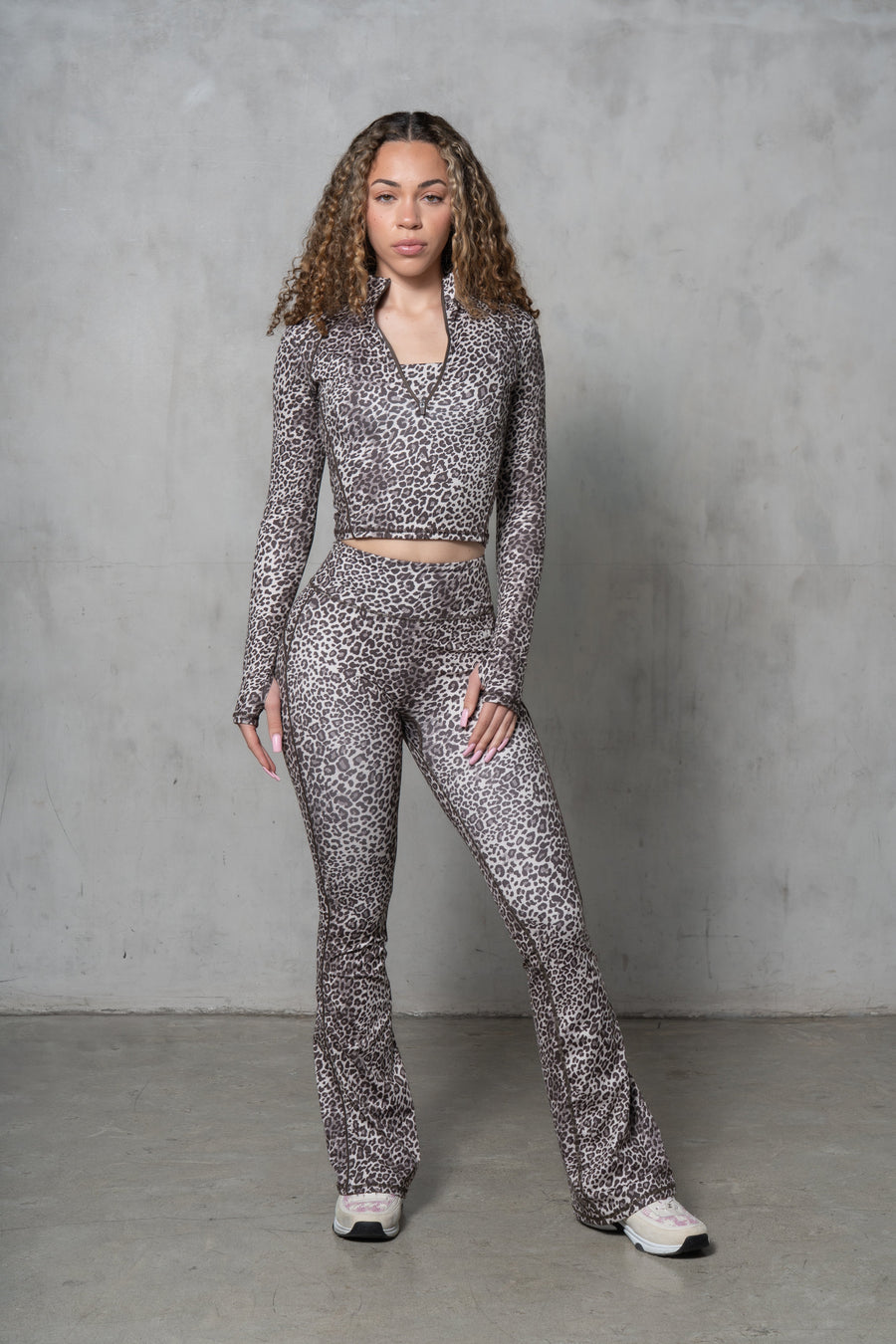 Arie Active Stripe Flare Pant