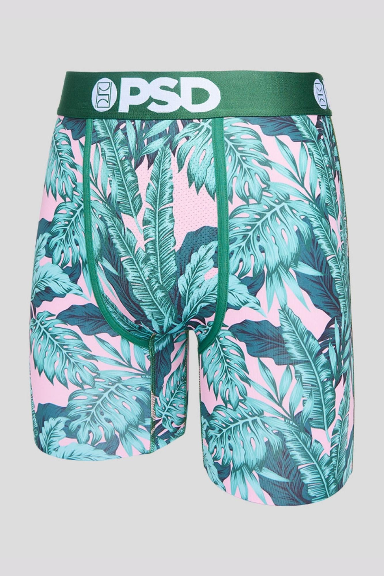 PSD Underwear SOMMER RAY-Short Shorts-Jungle Floral-Green – PSD