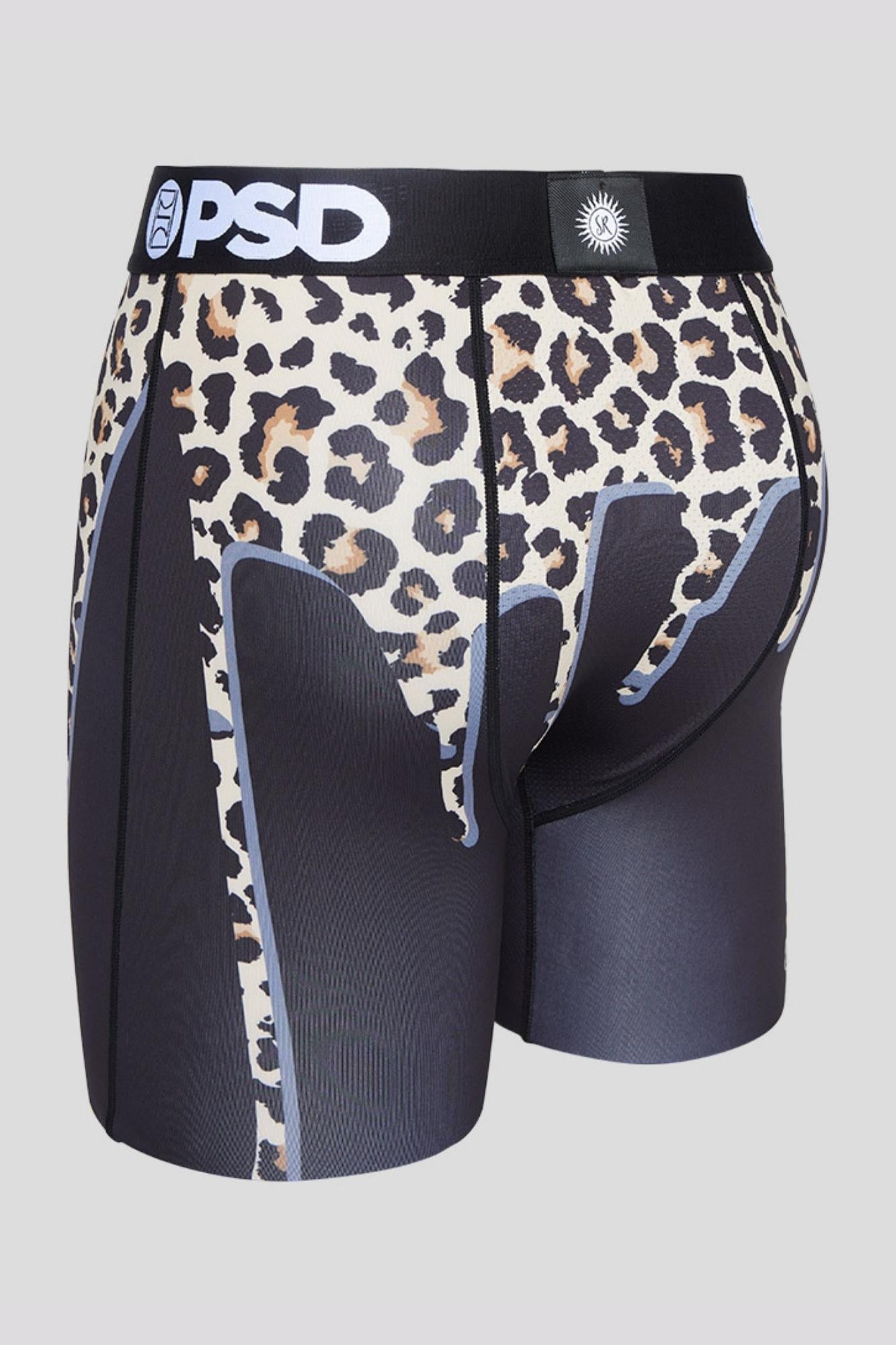 Cheetah Drip Boxer Briefs - PSD Underwear
